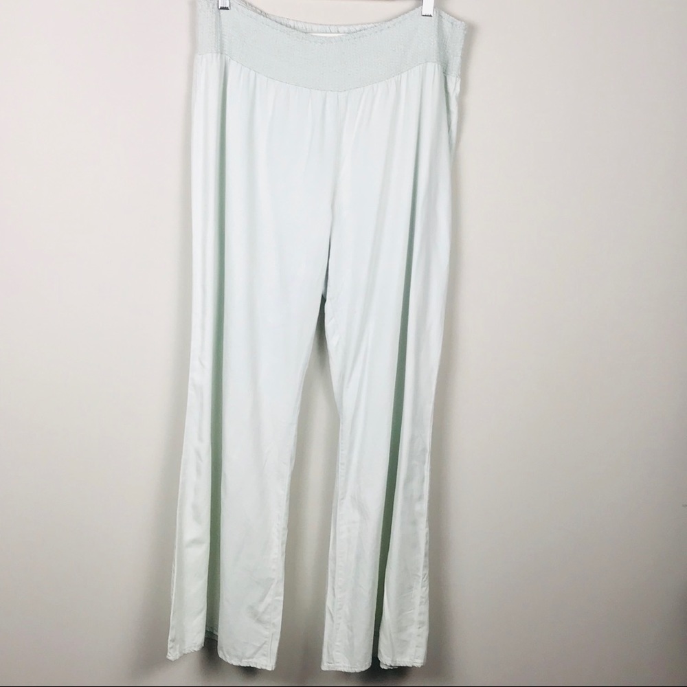 Red Camel Light Green Beach Wide Leg Pant